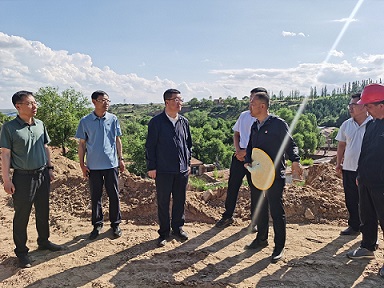 于海滨调研督导中央生态环境保护督察反馈问题整改情况及防汛备汛工作